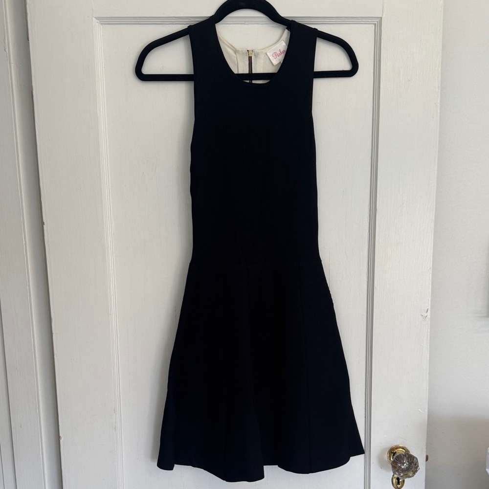 Parker Black Sleeveless Mini Dress
